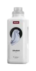 MIELE Weichspüler UltraSoft Weichspüler 1,5 l für kuschelweiche Wäsche und frischen Aqua- Duft. – Waschmittel/Duftflacon