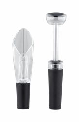 Haier HAWGKIT02 Servier- und Aufbewahrungsset Servier- und Aufbewahrungsset für Wein – Weinzubehör – transparent