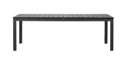 Schou WILLY Gartentisch Alu/Nonwood