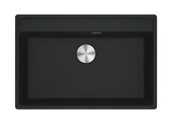 Franke Maris MRG 210-72 Spülbecken Siebkorbstopfen Black Matt
