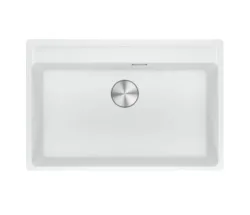 Franke Maris MRG 210-72 Spülbecken Druckknopfventil Steingrau