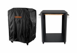 Cozze 90301 Abdeckhaube – Grillabdeckung/Grill Abdeckhaube – schwarz