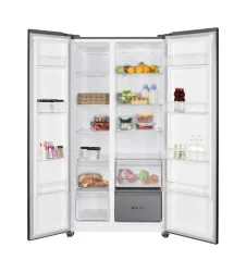 Kibernetik - kühlschrank SBS532, One Size, Grau