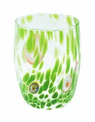 Murano Trinkglas handgemacht Grün
