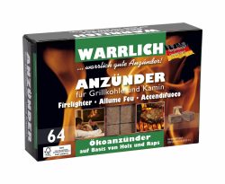 BBQ Dragon Warrlich Ökoanzünder Anzündemittel – Holzkohle/Briketts/Grill Anzünder
