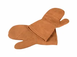 Eldur Handschuhe – Grillschürze/Grillhandschuhe – braun