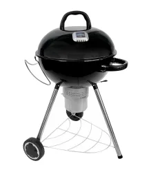Hamson Kugelgrill York Holzkohlegrill – Holzkohlegrill/Kohlegrill – schwarz