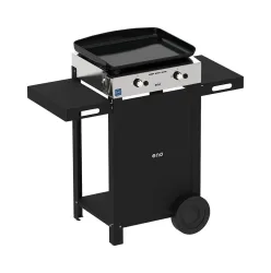ENO Combo Plancha Initial 50 Gasgrill – Plancha Grill – schwarz