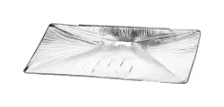 Napoleon Alu-Auffangschale für Rogue 625 3 Stück – Grill Ablage/Grill Rollwagen/Grill Erweiterung – silber