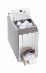 Bartscher Ice-Crusher 60 kg/h – Gastro Eiswürfelmaschine – edelstahl