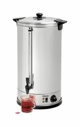 Bartscher Heisswasser-Spender 28 Liter – Gastro Kaffeemaschine/Gastro Getränkespender – edelstahl / schwarz