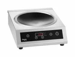 Bartscher Induktionswok IW-35 – Gastro Backofen/Gastro Kochfeld/Gastro Mikrowelle – schwarz
