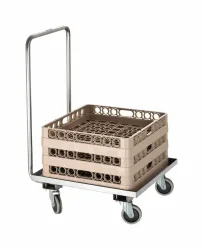 Bartscher Geschirrkorbwagen – Gastro Inventar/Gastro Einrichtungen – edelstahl