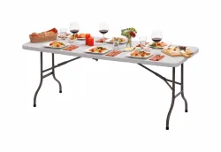 Bartscher Multitisch, klappbar Multitisch – Gastro Inventar/Gastro Einrichtungen – schwarz / weiss