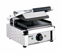 Bartscher Kontaktgrill, glatt/glatt Kontaktgrill – Gastro Grill/Griddleplatte – edelstahl