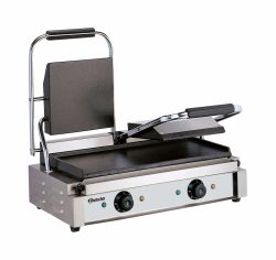 Bartscher Doppel-Kontaktgrill, glatt/glatt Doppel-Kontaktgrill – Gastro Grill/Griddleplatte – edelstahl