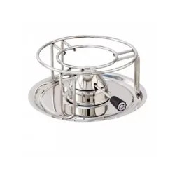 Kisag - Rechaud Classic mGasbrenner, Silber