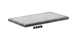 Stöckli Hot'Stone Grillplatte zu PizzaGrill for8 – Pizza Ofen – weiss