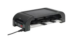 Stöckli PizzaGrill for 6 Tischkochgerät – Raclette Ofen/Raclette Grill – anthrazit