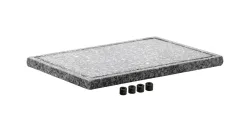 Stöckli Hot Stone PizzaGrill for 6 Hot Stone Ersatzplatte – Pizza Ofen