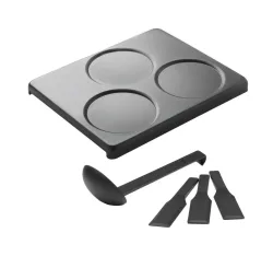 Stöckli Crêpeplatte PizzaGrill for 6 – Pizza Ofen – anthrazit