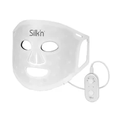 Silk'n FaceMask 100 Professionelle Beauty LED-Lichttherapie für jeden Hauttypen – Gesichtsreinigungsgerät/Hautpflege – weiss