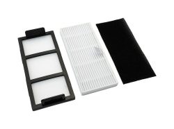Cleanfix Filterkit für Staubbehälter – Staubsaugerfilter – weiss
