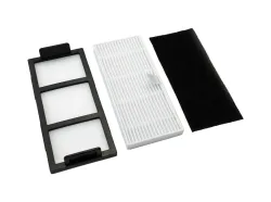 Cleanfix Filterkit für Staubbehälter – Staubsaugerfilter – weiss