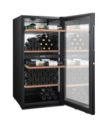 Climadiff Weinkühlschrank MILLESIME 140D – Weinkühlschrank freistehend – schwarz