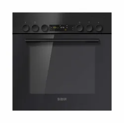 Sibir EH Tritherm V400 22029/60 schwarz Einbau Herd 60cm – Einbau Herd 60 cm