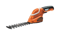 Black&Decker 3,6 V Akku-Strauchschere mit integriertem Akku