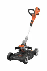 Black&Decker 18V Rasentrimmer 3-IN-1 mit Akku