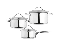 Schou Topfset 6-teilig Edelstahl