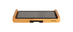 CREATE - STONE FLAT BAMBOO - 1800W Elektro-Grillplatte