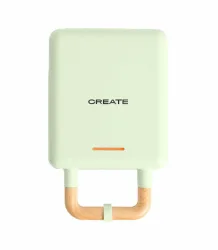 CREATE STONE 2 IN 1 COMPACT pastelgrün Sandwich Maker – Sandwichmaker/Sandwichtoaster – pastellgrün