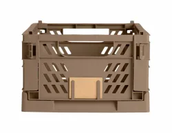 Schou Aufbewahrungsbox XL Faltbar Walnuss