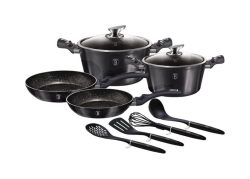 Berlinger Haus - Kochgeschirr-Set 10tlg. Metallic Line Carbon Pro Edition, One Size