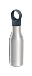 Trinkflasche Joseph Joseph Hydro Loop Edelstahl Edelstahl 29 cm - Material: Edelstahl/Polypropylen/Silikon - Trinkflasche