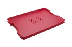 Joseph Joseph Cut&Carve Plus Schneidebrett XL Rot