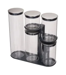 Joseph Joseph - Dosen-Set, 32x32cm, Transparent