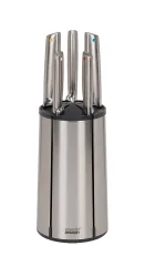 Messerblock Joseph Joseph Schwarz/Silber Stahl 13.2 cm 37.5 cm - Farbe: silber/schwarz - Messerblock