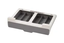 Aufbewahrungsbox Joseph Joseph Grau/Weiss Kunststoff 18.5 cm 27.2 cm - Farbe: weiss/grau - Material: Polypropylen - Aufbewahrungsbox