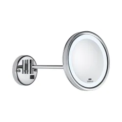 Valera Optima Light Smart Spiegel – Schminkspiegel/Kosmetikspiegel – silber