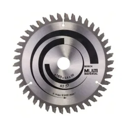 Bosch Accessories Multi Material 2608640503 Hartmetall Kreissägeblatt 160 x 20 x 2.4 mm Zähneanzahl: 42 1 St.