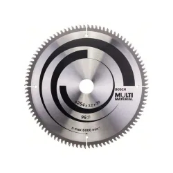 Bosch Accessories Multi Material 2608640451 Hartmetall Kreissägeblatt 254 x 30 x 3.2 mm Zähneanzahl: 96 1 St.