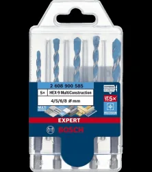 Bosch Expert HEX-9 Multiconstruction Bohrer Set 5 tlg.