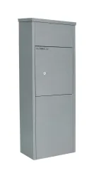 Rottner T06399 Parcel Keeper 1000 Stand Paketbriefkasten Silber