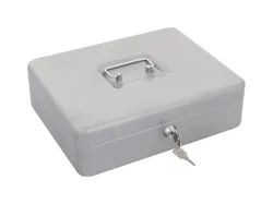 Rottner T06110 HomeStar Cash 4 Geldkassette Silber