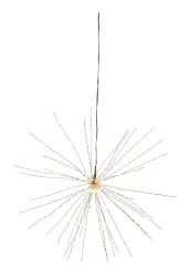 Star Trading Firework Dekoration 50 cm Schwarz