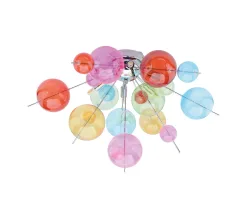Näve Explosion Deckenleuchte Bunt 57 cm